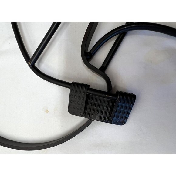 Metal Wall Art Abstract Football Helmet Design Home Decor - Picture 4 of 4